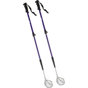 VOS Metal Cat Litter Scoop – 2 Pcs, Long Adjustable Stainless-Steel Handle from 21”- 33" - 1 of 4