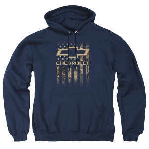Chevrolet Camo Flag Adult Pull-Over Hoodie - 1 of 4