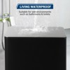 3.96 Gallon Kitchen Trash Can, Stainless Steel Step-Type Trash Can with Soft Lid and Removable Inner Bucket for Office, Bathroom, Living Room - 4 of 4
