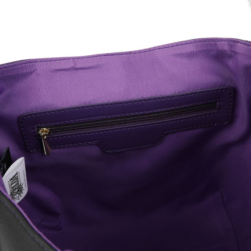 The Legend Of Zelda Majora's Mask Women's Purple Convertible Mini Backpack, 4 of 7