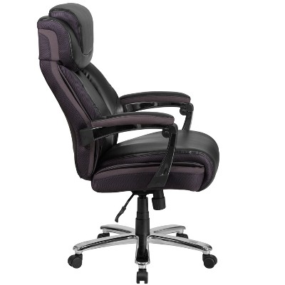 Black High Back LeatherSoft Executive Swivel Office Chair