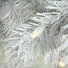 Northlight 7.5' Prelit Artificial Christmas Tree White Winston Pine - Warm White LED Lights - image 3 of 3