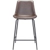 Zuo Byron Counter Stool Brown - 3 of 4