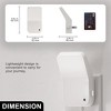 DORESshop 1-Light Plug-In Night Lights ¨C 3-Level Brightness, Dusk to Dawn Sensor, 3000K Soft White for Hallway and Bedroom(2-Pack) - 3 of 4