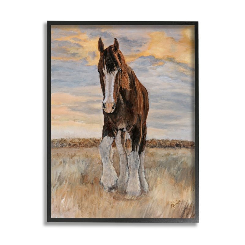 Stupell Industries Colt Horse Farmhouse Animal Framed Giclee Art, 1 of 6