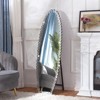 VYNXARIA Full Length Mirrors 59"x19" Crystal Oval Mirror with Stand for Glamorous Decor - 2 of 4