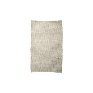 HomeRoots 5' X 8' Cream Berber Hand Woven Area Rug - 1 of 4