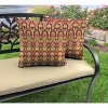 2pk Outdoor Pillow Set - Jordan Manufacturing - 2 of 3