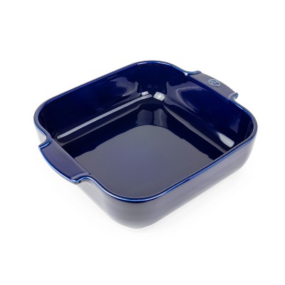 Peugeot Appolia Blue Ceramic 2.2 Quart Square Baking Dish