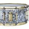 Ludwig Classic Maple Snare Drum White Mosaic With Brass Hardware 14 x 6.5 in. - 2 of 4