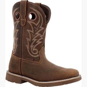 Men's Georgia Boot Core 37 Western 11" Steel Toe Waterproof Pull-On Work Boot - 1 of 4
