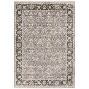 Oriental Weavers Maharaja 091E1 Grey/ Blue Indoor Area Rug - 2' x 3' - 1 of 4