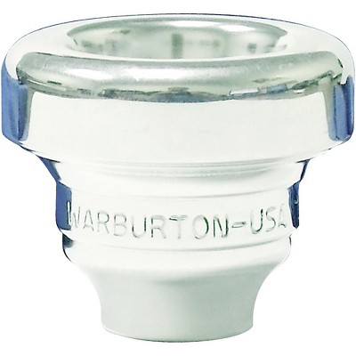 Warburton Size 4 Series Trumpet and Cornet Mouthpiece Top in Silver Level 2 4M 194744501128