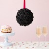 Bright Creations 200 Pack Black Roses Artificial Flowers for Decoration, Stemless Fake Foam Rose Heads for Bridal Shower, Wedding, 2 In - 3 of 4