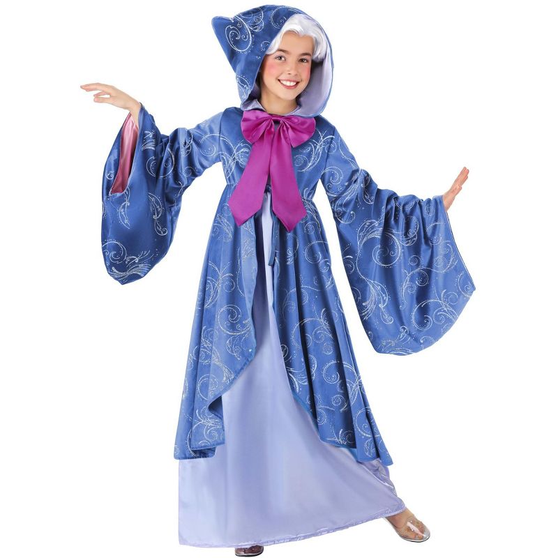 HalloweenCostumes.com Disney Premium Fairy Godmother Costume., 1 of 8