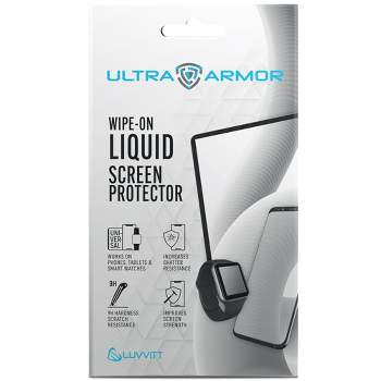 ULTRA ARMOR Liquid Glass Screen Protector for All Smartphones Tablets and Watches - Wipe