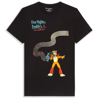 Five Nights at Freddy's Men's Security Breach Flowing Harmony Lines T-Shirt