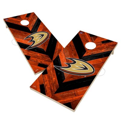 NHL Anaheim Ducks 2'x4' Solid Wood Cornhole Board