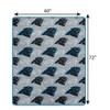 NFL Carolina Panthers Logo Roll Ultra Soft Blanket - 2 of 3