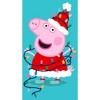 Girl's Peppa Pig Christmas Lights T-Shirt - 2 of 4