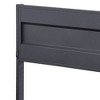 Cargo 79" Full Bed Gunmetal - Acme Furniture: Contemporary Metal Youth Bedroom Furniture, No Box Spring Needed - 3 of 4