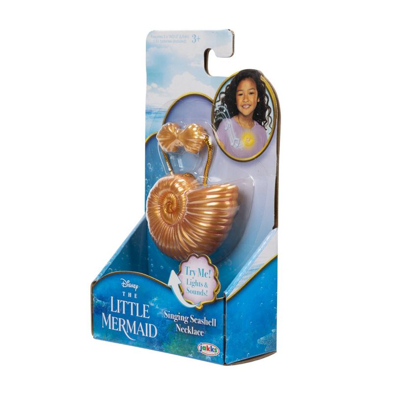 Disney The Little Mermaid Ariel Singing Sea Shell Necklace, 6 of 8