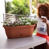 Bloem Lucca 18" Self-Watering Resin Window Box Planter - 2 of 4