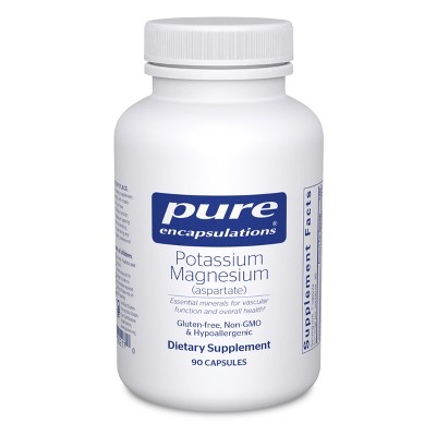 Pure Encapsulations Potassium Magnesium (Aspartate) - Supplement to Support Heart, Muscular, Bone, and Nerve Health*