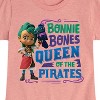 Girls' - Santiago of the Seas - Bonnie Bones Queen of the Pirates Fitted Short Sleeve Graphic T-Shirt - 2 of 4