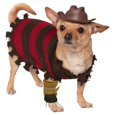 Freddy Krueger Dog Costume - Large