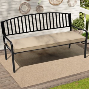 Crestlive Products Patio Outdoor Bench Cushion with Ties - 1 of 4