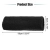 Unique Bargains Sweat Absorbing Cotton Yarn Latex Wrist Sweatbands Wrist Band 3.15"x5.91" 1 Pair - 4 of 4