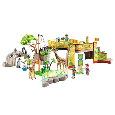 Playmobil Children's Petting Zoo Building Kit