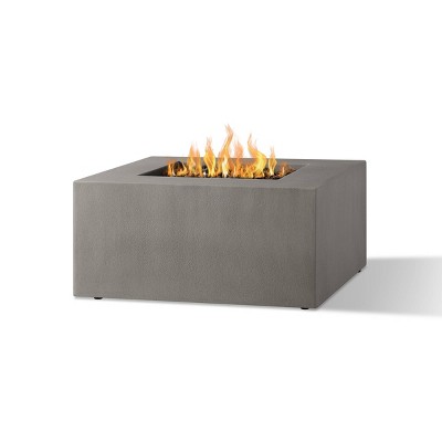 Caraga Casual Square Propane Fire Table, Target Gas Fire Pit Table