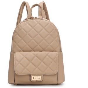 MKF Collection Dimitria Quilted and Smooth Women’s Backpack by Mia K - 1 of 4