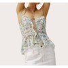 Women's Peacock Chiffon Tank Top - Illa Illa - 2 of 3