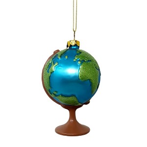 Magnificent Planet Earth Globe Christmas Ornament| OrnamentallyYou - 1 of 4