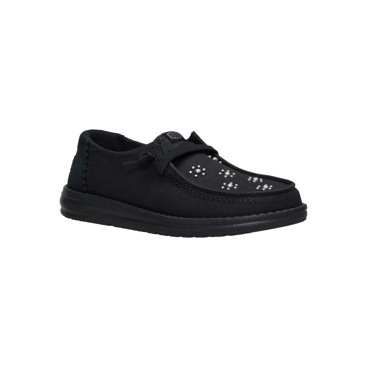 Обувь HEYDUDE Women Wendy Star Stud , Black/Black, 7 — фото 7