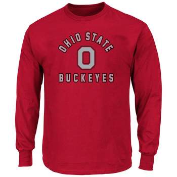 NCAA Ohio State Buckeyes Men's Big and Tall Long Sleeve T-Shirt