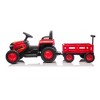 Jojoka 12V Electric Ride-On Tractor with Detachable Garden Cart, Battery-Powered 8-Wheel Vehicle with Trailer, Remote Control - 2 of 2