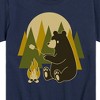 Boys' - Instant Message - Bear Roasting Marshmallows Short Sleeve Graphic T-Shirt - 2 of 4