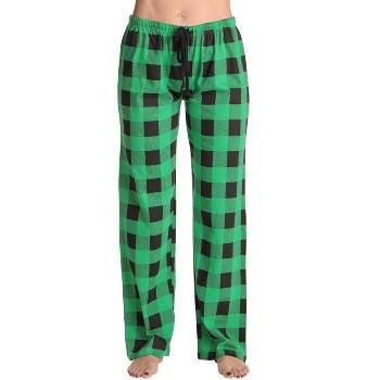 Just Love Women's Plush Pajama Pants - Soft and Cozy Sleepwear Fleece  Lounge PJs - Buffalo Check 6286-1X