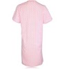 JEFFRICO House Dresses for Women with Pockets - Lightweight Breathable Short Sleeve Muumuu & Nightgowns - Zipper Front Housecoat and Dusters - 4 of 4