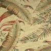 HomeRoots 5' X 8' Brown Green And Red Wool Tropical Botanical Hand Tufted Area Rug - 4 of 4
