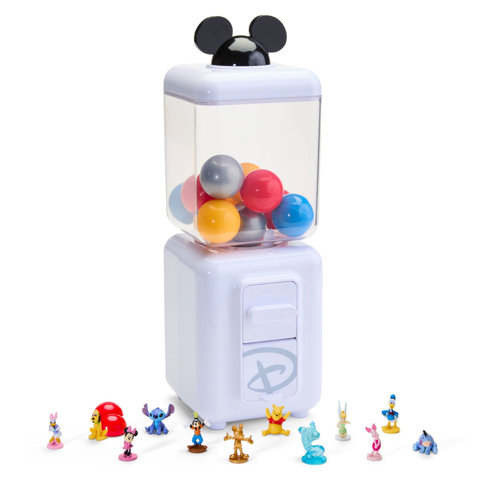 FAO Schwarz Disney Mixed Animation Toy Vending Machine Throwback Play Market Stand - 13pk