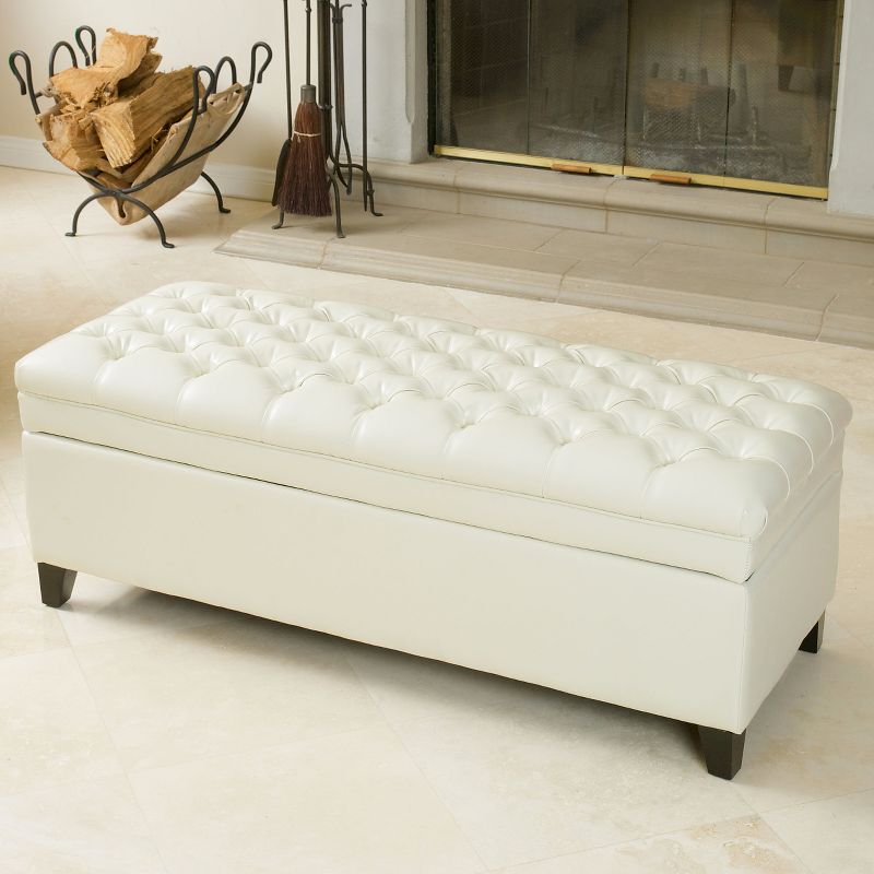 Hastings Tufted Storage Ottoman - Christopher Knight Home, 5 of 6