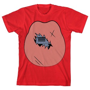 Five Nights at Freddy's Behind the Head Boy's Red T-shirt - 1 of 3