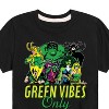 Boys' - Marvel - St. Patrick's Day Green Vibes Only Short Sleeve Graphic T-Shirt - 2 of 4