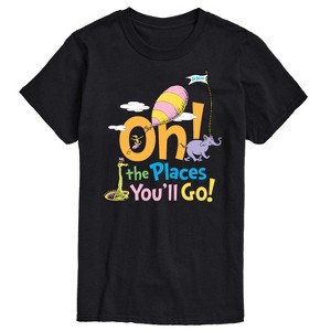 Men's - Dr. Seuss - Oh! The Places You'll Go Short Sleeve Graphic T-Shirt - 1 of 4