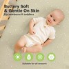 KeaBabies 2pk Isla Waterproof Mini Crib Sheets for Boy, Girl, Soft Pack and Play Sheets for Graco Pack and Play Mattress - 4 of 4